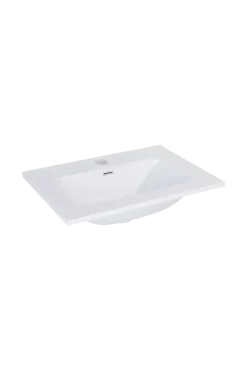 Atlantic wastafel Skappa wit keramiek 60 cm