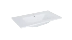 Atlantic wastafel Skappa wit keramiek 80 cm