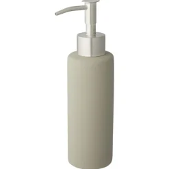 Atlantic zeepdispenser keramiek en rubber Grijs