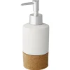 Atlantic zeepdispenser Kurk keramiek Wit