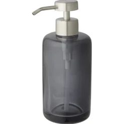 Atlantic zeepdispenser Rookglas Zwart