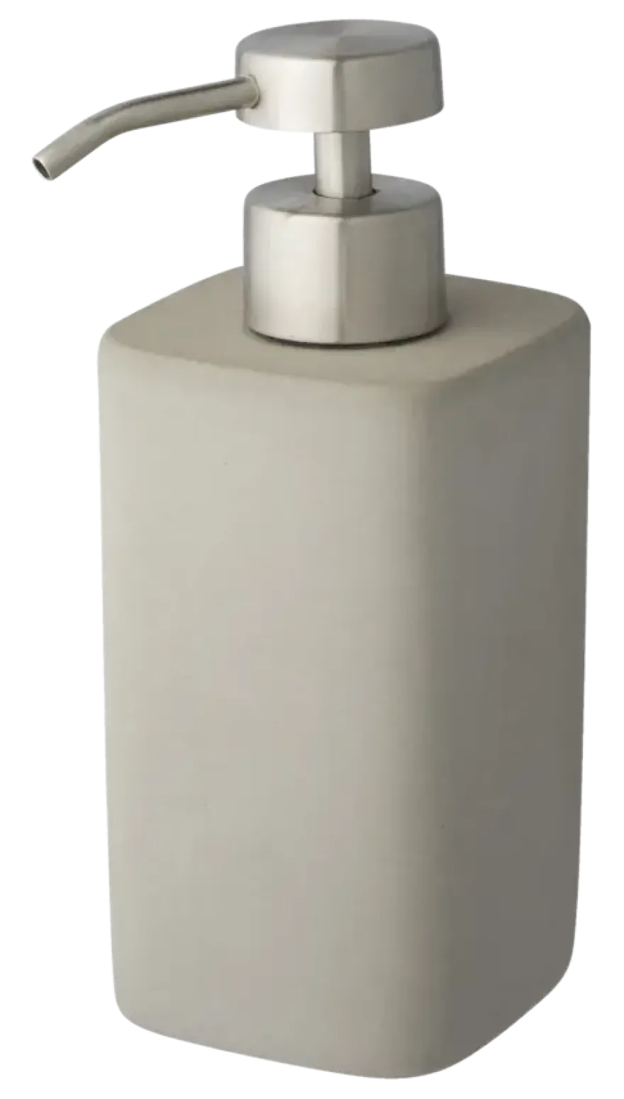 Atlantic zeepdispenser RVS/beton Lichtgrijs