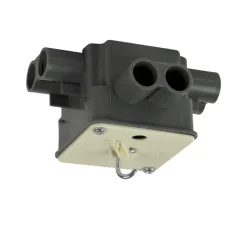 Attema Centraaldoos 5/8'' + Deksel met Ongelijke Tuiten