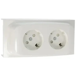 Attema contactdoos leidinggootsysteem K40 wit