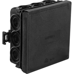 Attema Kabeldoos met 12 ingangen IP55 Zwart