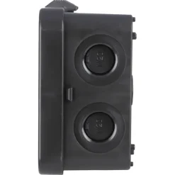Attema kabeldoos zwart M20 met 3 wartels IP65