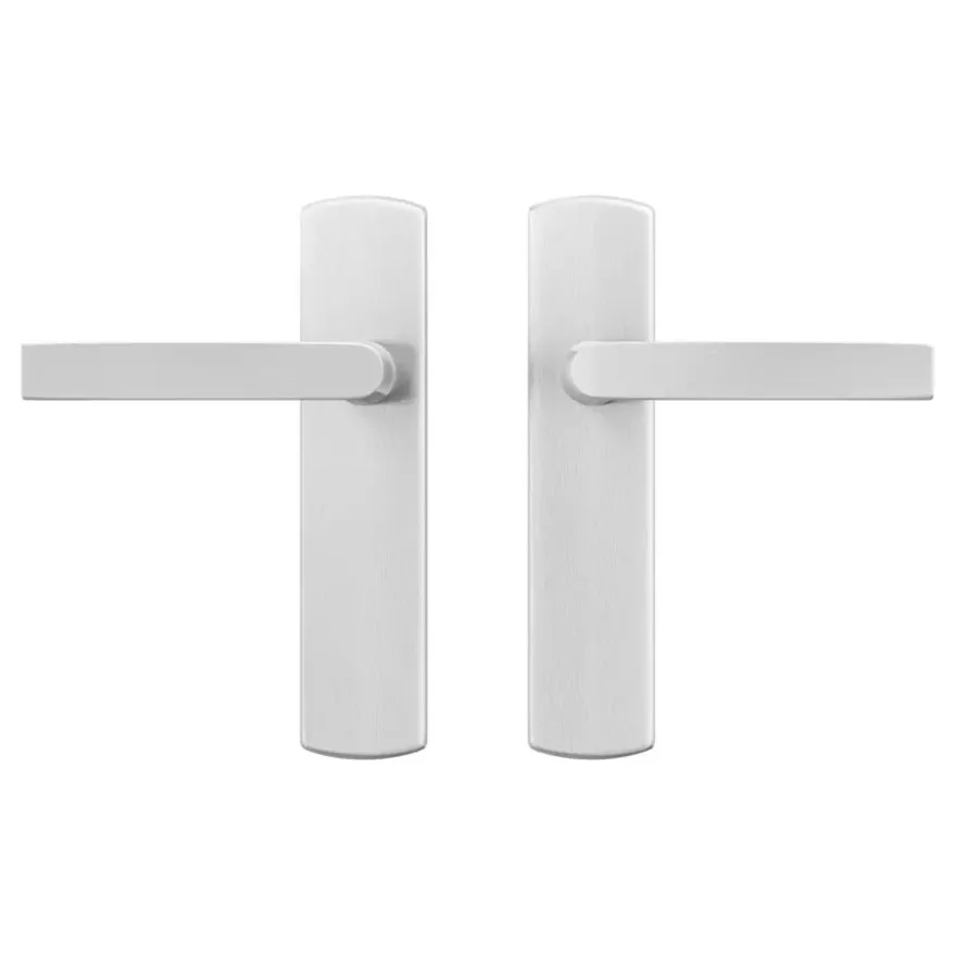 AXA deurkrukset Curve Blok aluminium blindschild