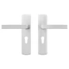 AXA deurkrukset Curve Blok aluminium blindschild sleutelgat PC55