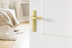 AXA deurkrukset Curve Blok goud blindschild