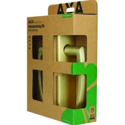 AXA deurkrukset Curve klik blindschild goud