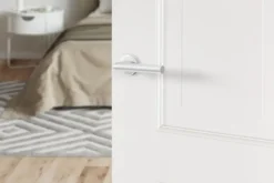 AXA deurkrukset Curve Milan aluminium rozet