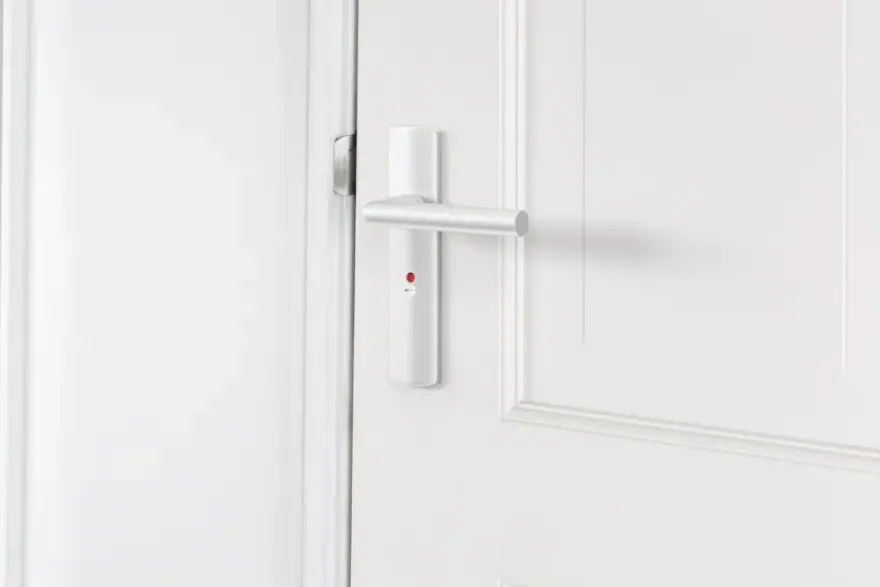 AXA deurkrukset Curve Milan aluminium blindschild zilver wc-/badkamersluiting 63/8
