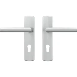 AXA deurkrukset Curve Milan aluminium blindschild sleutelgat PC72