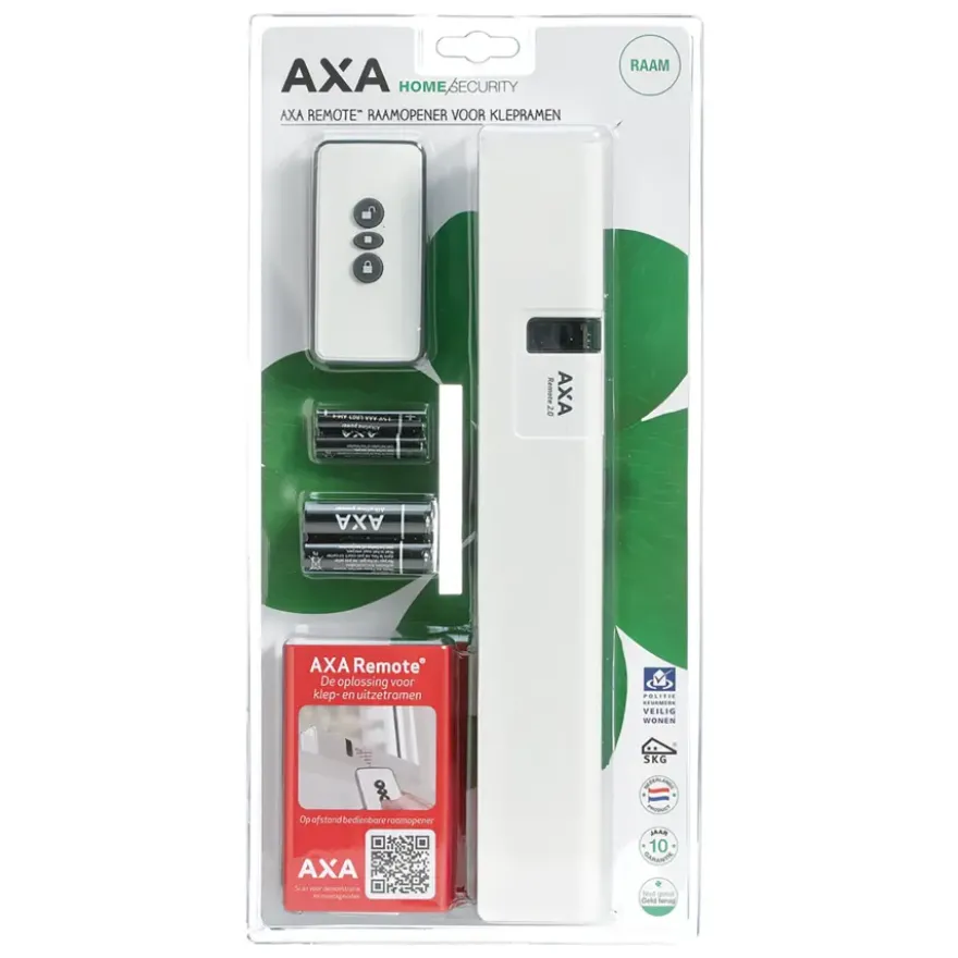 AXA elektrische raamopener Remote 2.0 SKG 2-sterren met afstandsbediening wit