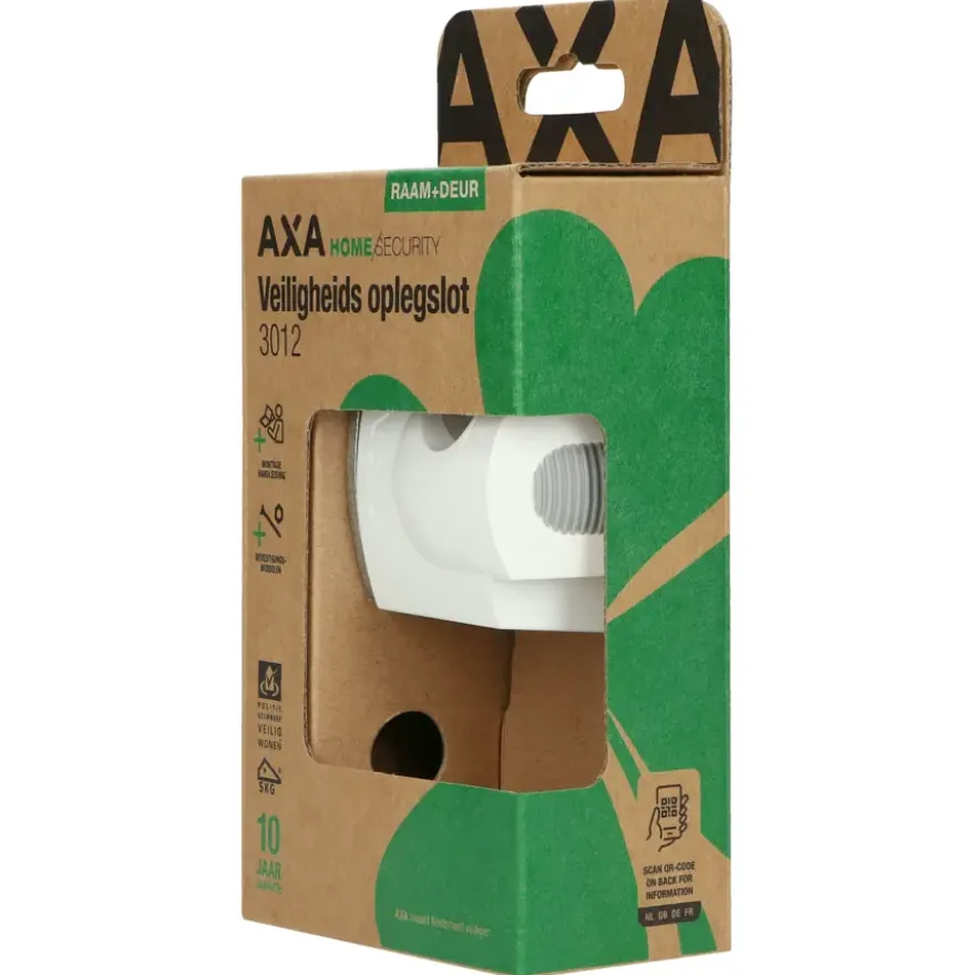 AXA oplegslot SKG 1-ster buitendraaiend wit