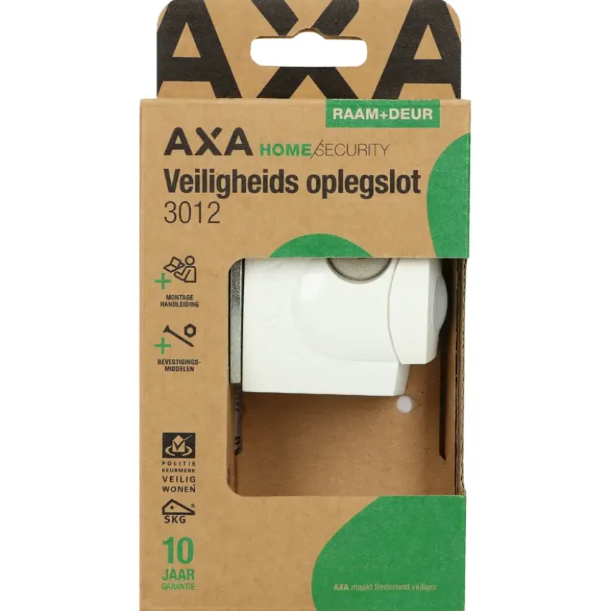 AXA oplegslot SKG 1-ster buitendraaiend wit