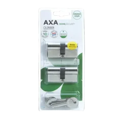 AXA profielcilinder 30-30mm gelijksluitend 2 stuks