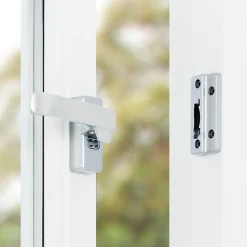 AXA Raamsluiting design met nok links aluminium