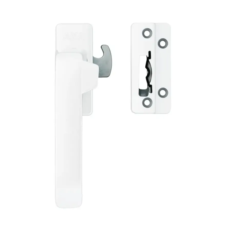 AXA Raamsluiting design met nok links wit