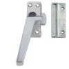 AXA Raamsluiting met drukknop links aluminium
