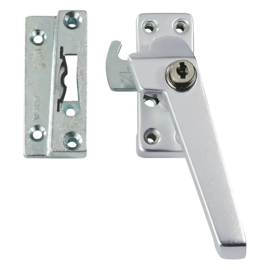 AXA Raamsluiting met slot SKG 1-ster rechts aluminium