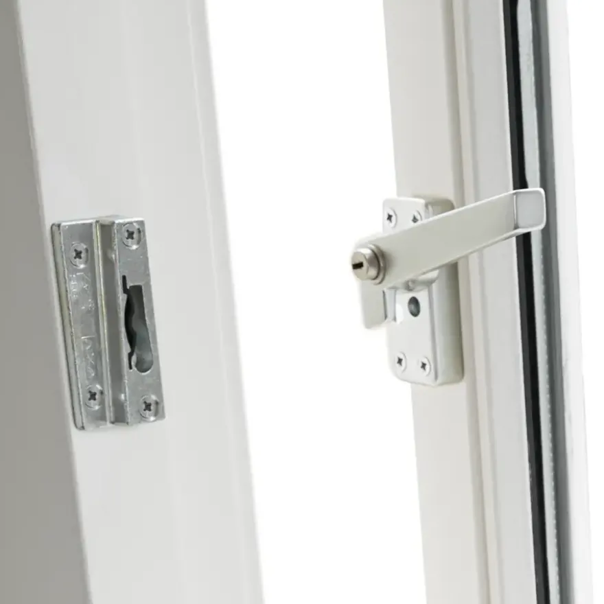 AXA Raamsluiting met slot SKG 1-ster rechts aluminium