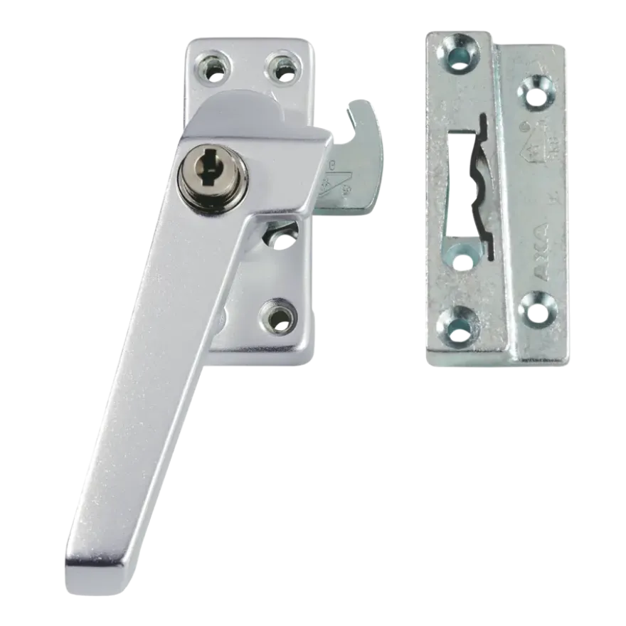 AXA Raamsluiting met slot SKG 1-ster links aluminium