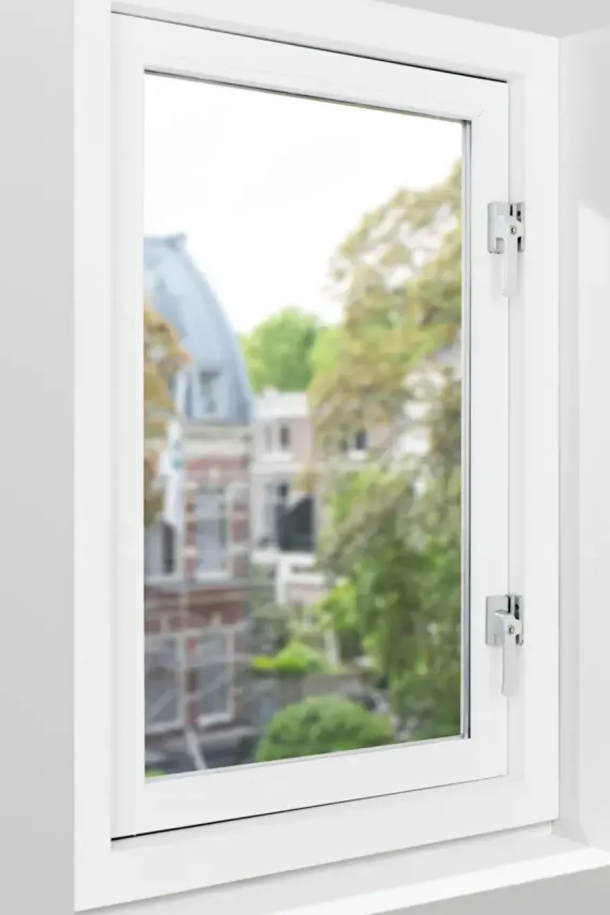 AXA Raamsluiting met slot SKG 1-ster links aluminium