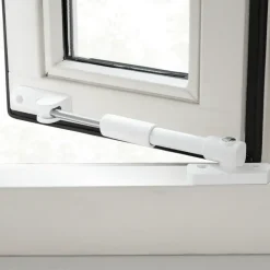 AXA telescopische raamuitzetter wit 20 cm buitendraaiend