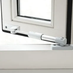 AXA telescopische raamuitzetter grijs 20 cm buitendraaiend