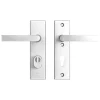 AXA veiligheidsbeslag Edge achterdeur aluminium kortschild met SKG 3-sterren 72 mm