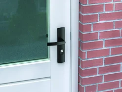 AXA Veiligheidsbeslag LS met kerntrekbeveiliging SKG-3 sterren achterdeur 72 mm zwart