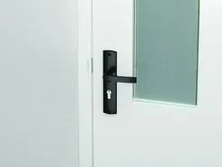 AXA Veiligheidsbeslag LS met kerntrekbeveiliging SKG-3 sterren achterdeur 72 mm zwart