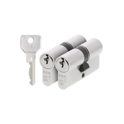AXA veiligheidscilinder security 30-30mm SKG** gelijksluitend 2 stuks