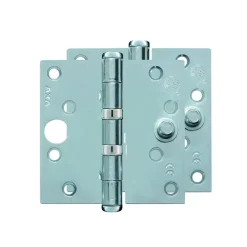 AXA veiligheidsscharnier kogellager SKG 3-sterren verzinkt 89x89 mm - 2 stuks