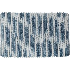 Badmat Vintage 50x80cm blauw