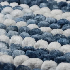 Badmat Vintage 50x80cm blauw