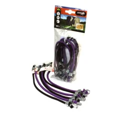 Bagagespin 2 haken 25 cm 8 stuks