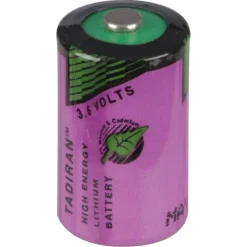 Batterij 1/2 AA Lithium 3.6V 1200mAh