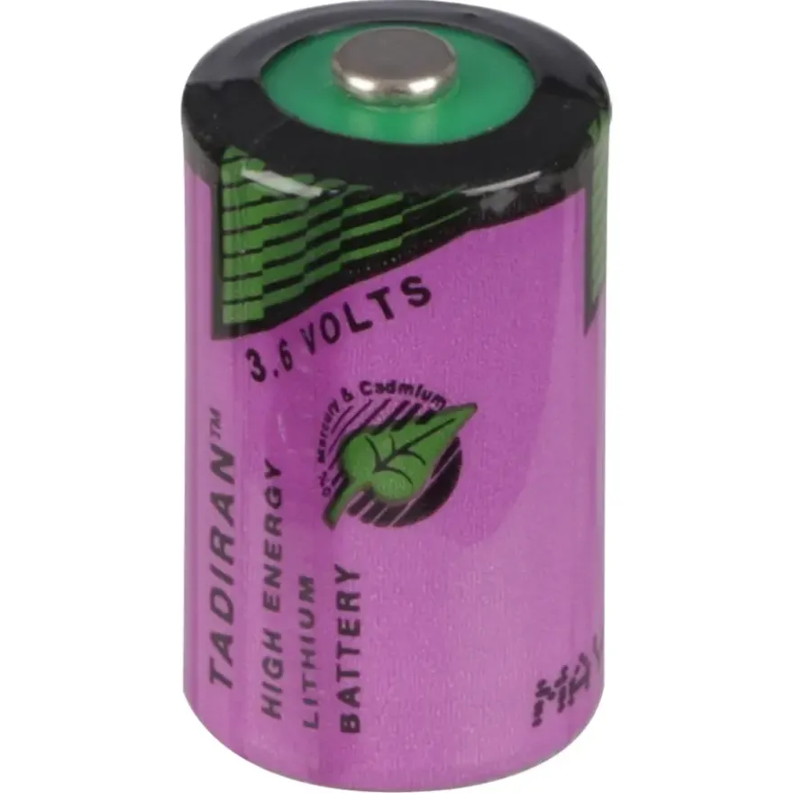 Batterij 1/2 AA Lithium 3.6V 1200mAh