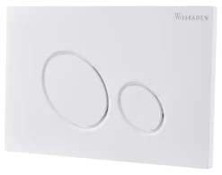 Bedieningspaneel X10 glanzend wit voor inbouwreservoir UP100