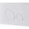 Bedieningspaneel X10 mat wit voor inbouwreservoir UP100
