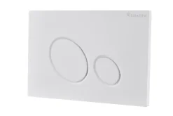 Bedieningspaneel X10 mat wit voor inbouwreservoir UP100