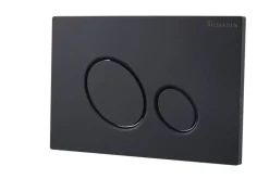 Bedieningspaneel X10 mat zwart voor inbouwreservoir UP100
