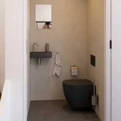 Bedieningspaneel X10 mat zwart voor inbouwreservoir UP100