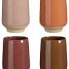 Beker donker paars donker roze donker bruin donker geel - h12xd8cm