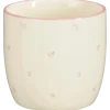 Beker roze - h9xd9cm