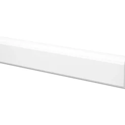 Belegstuk grenen wit gelakt 15x70mm 270cm