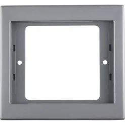 Berker K5 Afdekraam 1-voudig RVS