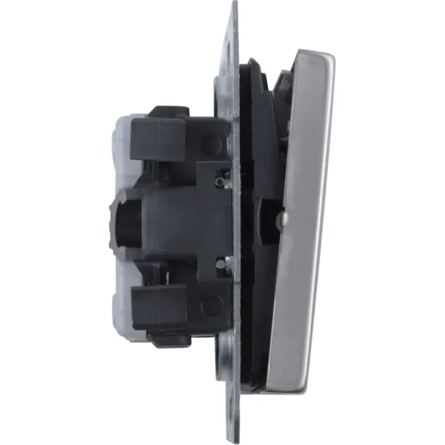 Berker K5 Serieschakelaar RVS